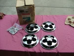 1969 Chevy Camaro, Chevelle Accessory Wheel Cover Center Caps, Set, Nos! 993804. Fixed Price $249.99.