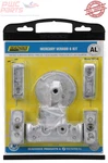 Mercury Verado L6 200-400HP Aluminum Anode Kit Salt & Brackish Water 95121 Scp. Fixed Price $62.95.