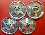 1965 Ford Mustang Hubcap 14" Wheel Covers C5ZZ1130R 3807 Vintage Set Of. Fixed Price $91.25.