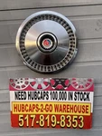 1979-82 Ford Courier 14 Hubcaps Used Rare Red/white/bluebeautiful Stainless.. Fixed Price $26.00.