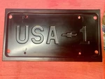 1991-96 Corvette C4 Rear Usa License Plate Holder Bracket Frame Original Nice. Fixed Price $99.00.