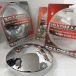 Lot Of Unused Roadmaster P/n 310CD 8.5" Chrome Rear Hub Cap 8-STUD 5/8" Studs. Fixed Price $26.95.