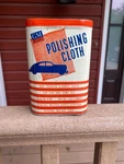 Vintage Gm Polishing Cloth Tin Can W Part #986077 General Motors. Fixed Price $34.95.