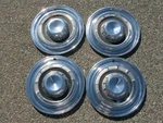 Factory Original 1957 Chrysler Windsor Saratoga 14 Inch Hubcaps Wheel Covers. Fixed Price $57.20.