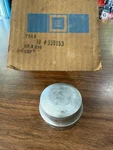 Corvette Front Wheel Bearing Dust Cap 1963-68 Nos Gm# 539153. Fixed Price $45.00.