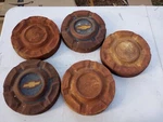 Set Of 1969-1977 Chevrolet Truck Chevy Dog Dish 10.5 Hubcap 1/2 Ton Rat Rod. Fixed Price $90.00.