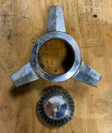 Vintage Ford Galaxie 890050-1 Chrome Spinner T-bird Wheel Center Hubcap B15. Fixed Price $29.99.