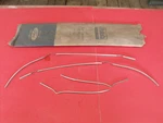 Nos 1968 Ford Galaxie 500 4-DR Left & Right Door Edge Guard Trim C8AZ-5420910-A. Fixed Price $25.00.