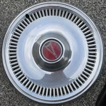 Single Used Pontiac Bonneville, Catalina, Firebird, Parisenne 15" Hubcap. Fixed Price $25.00.