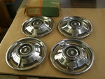 Nos Oem Chevrolet 1966 Chevy Ii Nova Wheel Covers Hub Caps 13" Set. Fixed Price $229.00.