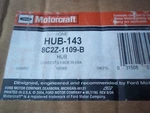 Genuine Ford Disc Brake Hub Rear Motorcraft Fits 08-18 E-350 Super Duty. Fixed Price $96.99.
