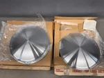 Vintage Nos Ansen Spun Ray Moon Disc Hubcaps Hot Rat Rod Chevy Ford Mercury 14". Fixed Price $795.00.