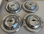 4 Chevrolet 60 Dog Dish Poverty Hubcap Wheel Cover Vintage Camaro Impala 10.5. Fixed Price $175.00.