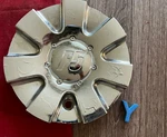 #y (1) Racing Wheels Chrome Center CF510001CAP. Fixed Price $39.95.