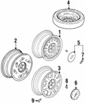 Genuine Gm 1995-1999 Buick Riviera Base 3.8L V6 Gas Wheel Center Cap 25602312. Fixed Price $75.59.