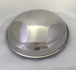 New 1940-1956 Ford Passenger Car Truck Dog Dish Plain Center Grease Hub Cap. Fixed Price $35.00.