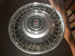 One Only- 1986-88 Olds Eighty Wire Hubcap, #4104-A- 14. Fixed Price $40.00.