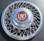 1985 1986 1987 Cadillac Deville Locking 14 Inch Wire Spoke Hubcap Oem. Fixed Price $79.99.