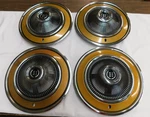 Nos 1973 1978 Ford Galaxie 500 Ltd 15" Wheel Covers Hub Caps 1974 1975 1976 1977. Fixed Price $479.00.