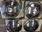 1967 1968 Impala Bel Air Caprice 427 Nos Gm Dog Dish Police" Center Caps 3908672. Fixed Price $375.00.