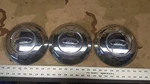 (3) Nos Ford Chrome Saucer Hubcaps 2865927 Center. Fixed Price $62.97.