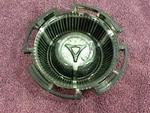 1964 1965 Dodge Hubcap Center Emblem Aa-ff ??9852 Black. Fixed Price $40.00.