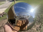 Oem 1934 Ford Cylinder Car Pickup Truck Stainless Hub Cap Script New. Fixed Price $50.00.