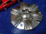 X1 Mpw Custom Wheel Center Hub Cover Rim # C10210-CAP (chrome Outrage Rare). Fixed Price $103.99.