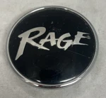 Rage Wheels Black Center Hub Cap C287. Fixed Price $24.95.