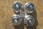 1979 Chrysler Lebaron, Cordoba, New Yorker Aluminum Wheel Center Caps 3880978. Fixed Price $199.95.