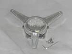 Us Mag Polished Aluminum 1003-63-06H Knockoff Tribar Wheel Rim Center Cap. Fixed Price $109.00.