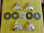 Nos Gm 1961 Chevrolet Impala Spinners Set Of 4 For Wheel Covers. Fixed Price $899.95.
