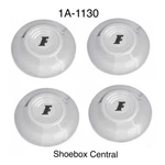 1951 Ford Shoebox Hubcaps Set Of 4 New. Fixed Price $218.88.