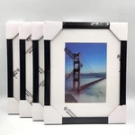 Hq Picture Frame Set 8X10 Black 4 Pack Acrylic Display New Open Box. Fixed Price $22.99.