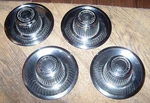 Set Of 4 - Vintage 1968 1982 Chevrolet Corvette Center Hubcap Rally Wheel Oem. Fixed Price $115.00.