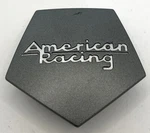1507S12 American Racing Silver / Gray Wheel Center Cap. Fixed Price $22.44.