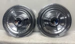 Pair 1965 Ford Thunderbird T-bird Spinner Wheel Covers. Fixed Price $179.99.