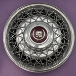 Oem 1986-92 Cadillac Fleetwood Brougham 15" Wire Spoke Hubcap Wheel Cover. Fixed Price $69.99.