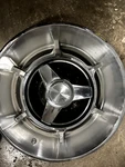 1966 Dodge Charger Spinners 14 Set Hubcaps Red Accents Beautiful Rare !. Fixed Price $200.00.