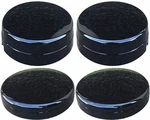Black Center Hub Cap Set For Dodge Ram 3500 1-TON Truck Dually 2 Fronts Rears. Fixed Price $107.05.