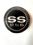 1968 Chevelle Wheel Cover Emblem "ss 396" (trim Parts 4590) Pc Set. Fixed Price $99.00.