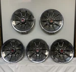 5) 1974-1976 Ford Torino / Mercury Montego # 730 14" Hubcaps Oem D40Z1130A. Fixed Price $149.99.