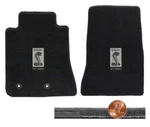 2016-2020 Shelby Black Velourtex Front Floor Mats Set GT-350 Snake Emblems. Fixed Price $138.99.