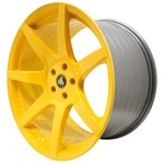 19'' Project 6GR Seven Custom Gloss Laker Yellow Ford Mustang Wheels S650 S550. Fixed Price $2780.00.