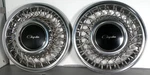 2 1990-1994 Chrysler Baron New Yorker 14" Wire Hubcap Wheel Cover 473 Caps. Fixed Price $110.00.