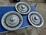 71-74 Chevy Impala Monte Carlo 15" Hub Cap Wire Wheel Covers. Fixed Price $49.99.