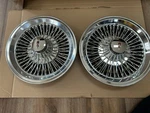 Oldsmobile Cutlass / F85 Oem 14" Wire Hubcap Wheel Cover 552019 - Nos. Fixed Price $125.00.