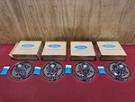 Nos 1975-1976 Ford Thunderbird Wheel Center Caps Ornament D5SZ-1130-A 75-76. Fixed Price $585.00.