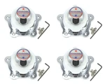 4X New American Racing Torq Thrust Wheel Rim Center Caps Chrome 1055001 2-1/4". Fixed Price $88.00.