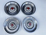 Ford Set Of 4 Vintage 70 Metal Center Tire Covers. Fixed Price $99.99.